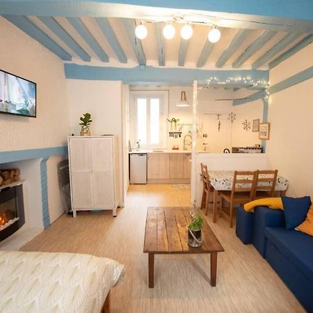 Blue Appartment With A Fireplace Dieppe Extérieur photo